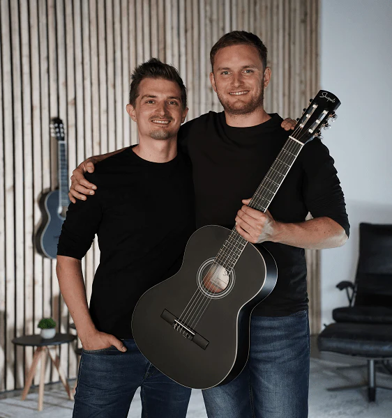 Die Gründer von Sharpnote: Nils Demming & Nils Eynöthen