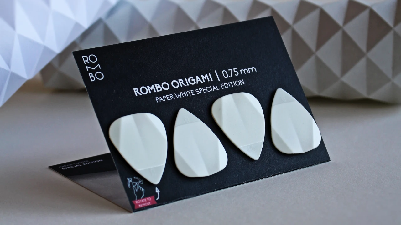 ROMBO ORIGAMI Special Edition in Paper White
